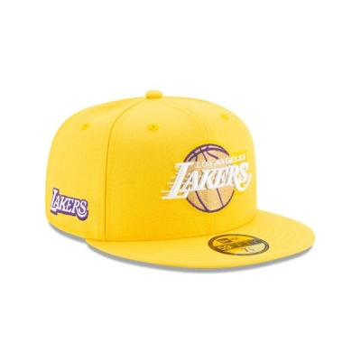 Sapca New Era Los Angeles Lakers NBA 2019 NBA Authentics City Series Alt 59FIFTY Fitted - Galbeni